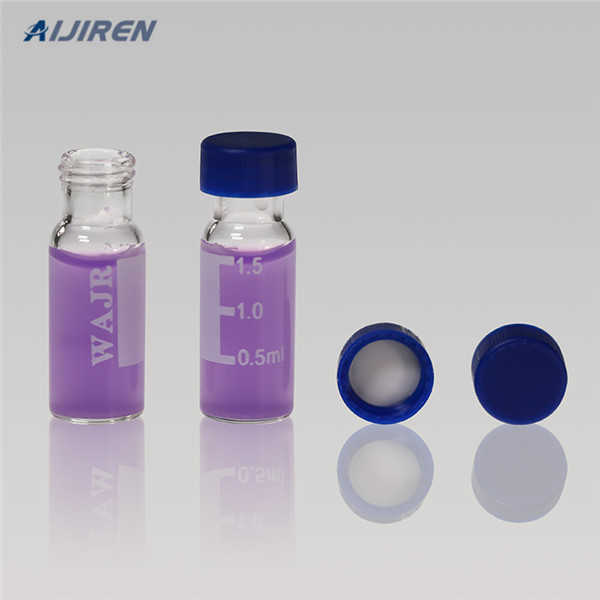 12*32 hplc crimp seal vial w/ write-on patch